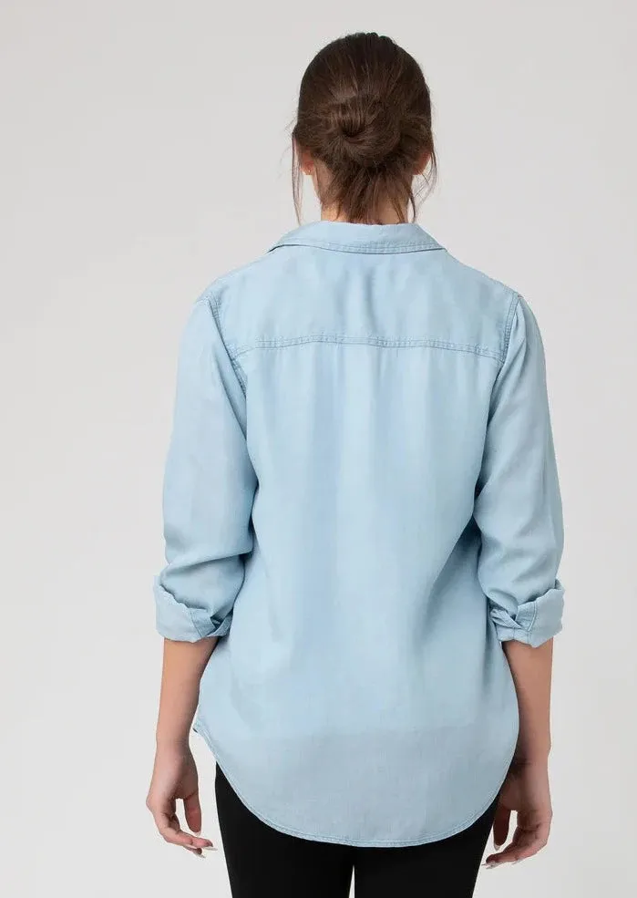 Bec Chambray Shirt Clean Fade