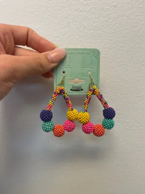Color pop earrings