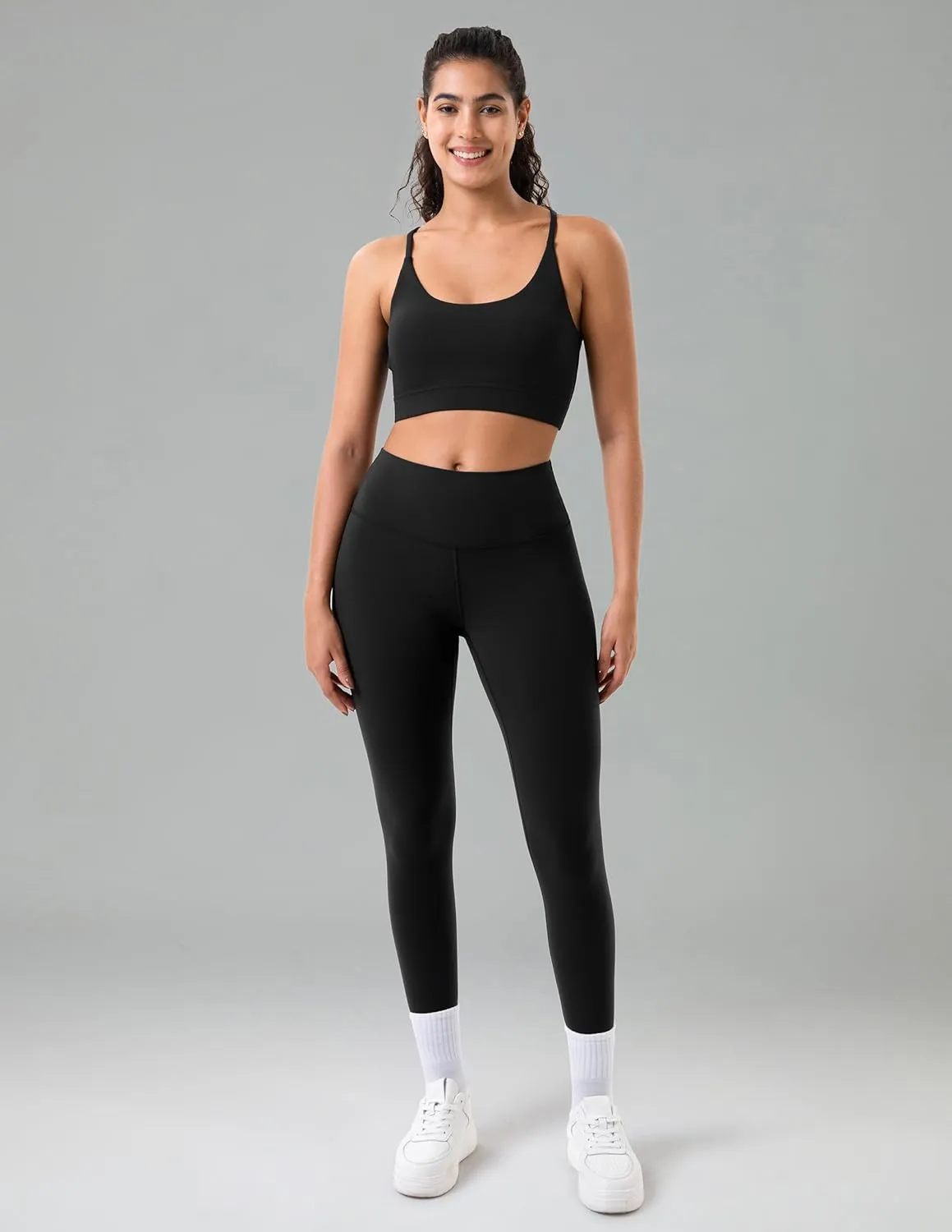 Colorfulkoala Women's Dreamlux High Waisted Workout Leggings 25" / 28" Inseam Yoga Pants