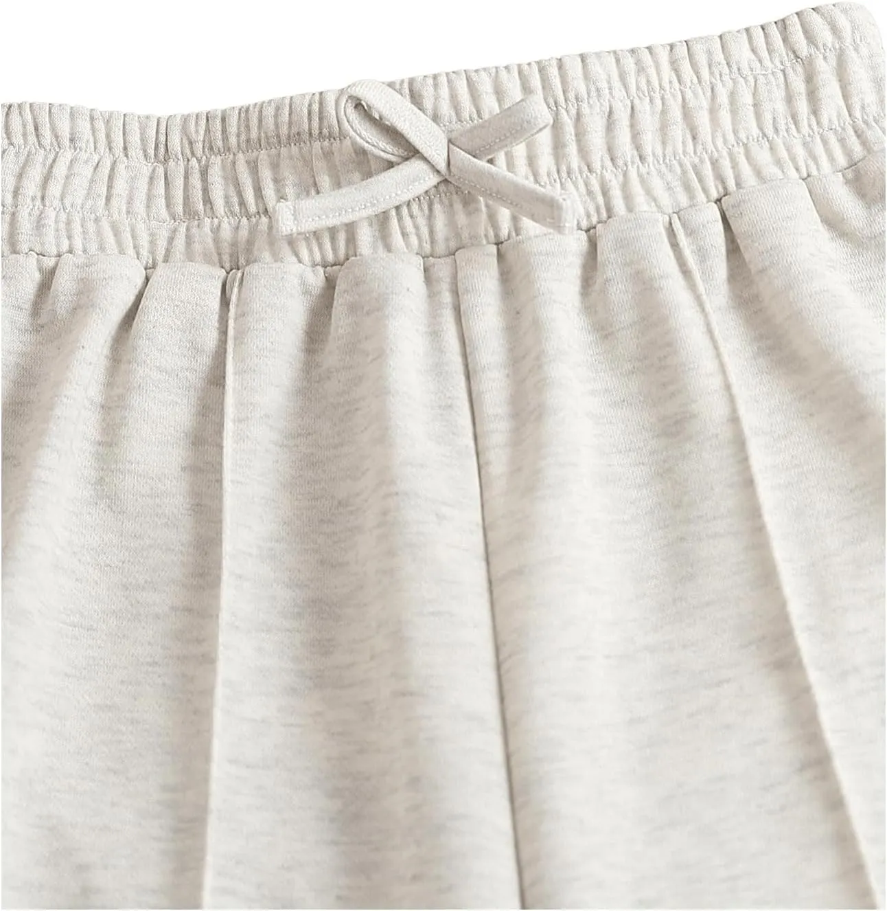 COZYEASE Girls' Wide Leg Sweatpants High Elastic Waist Pants Drawstring Casual Straight Leg Jogger Swearpants with Pocket