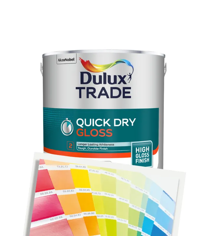 Dulux Trade Quick Dry Gloss - Tinted Colour Match