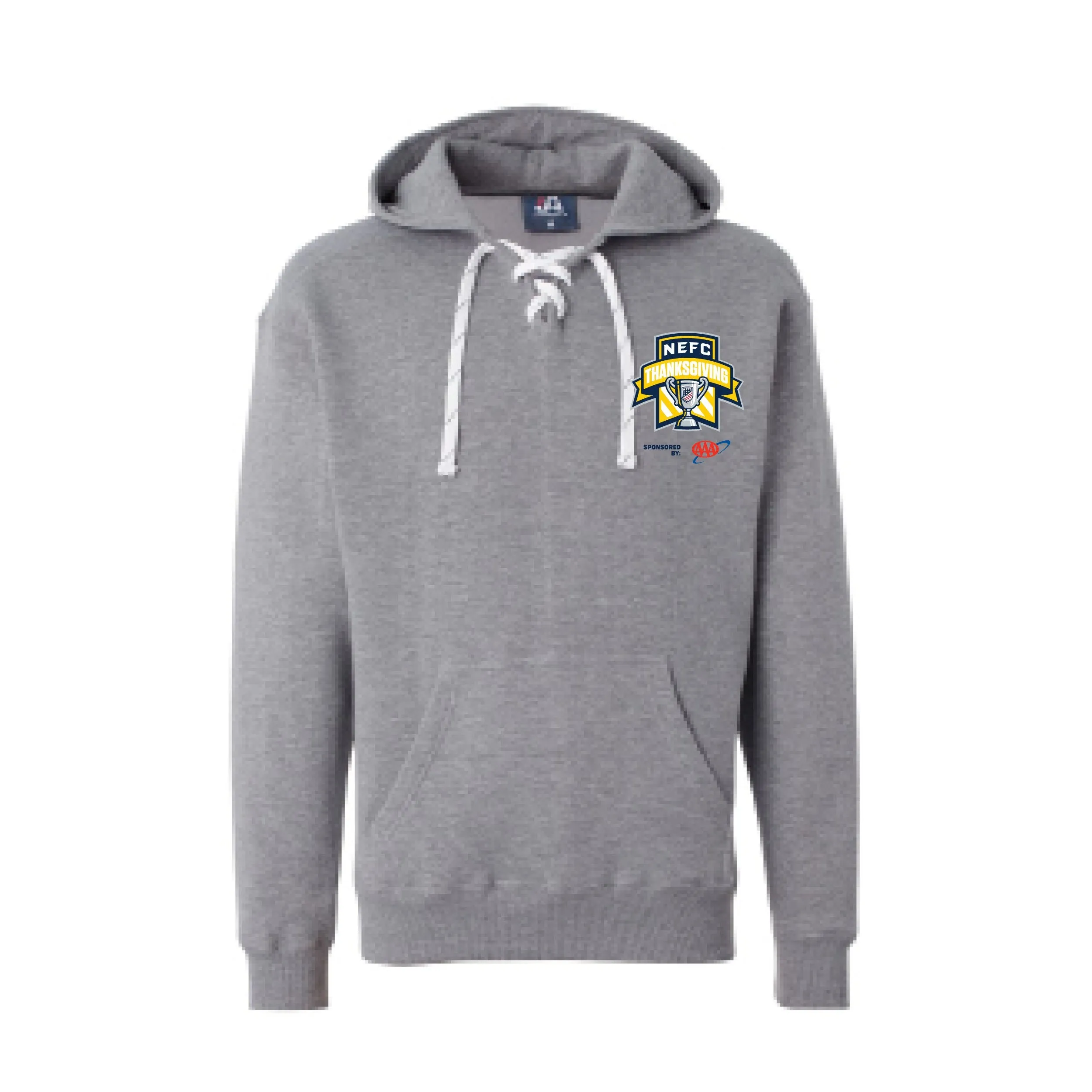 J American Sport Laced Hoodies NEFC Thanksgiving