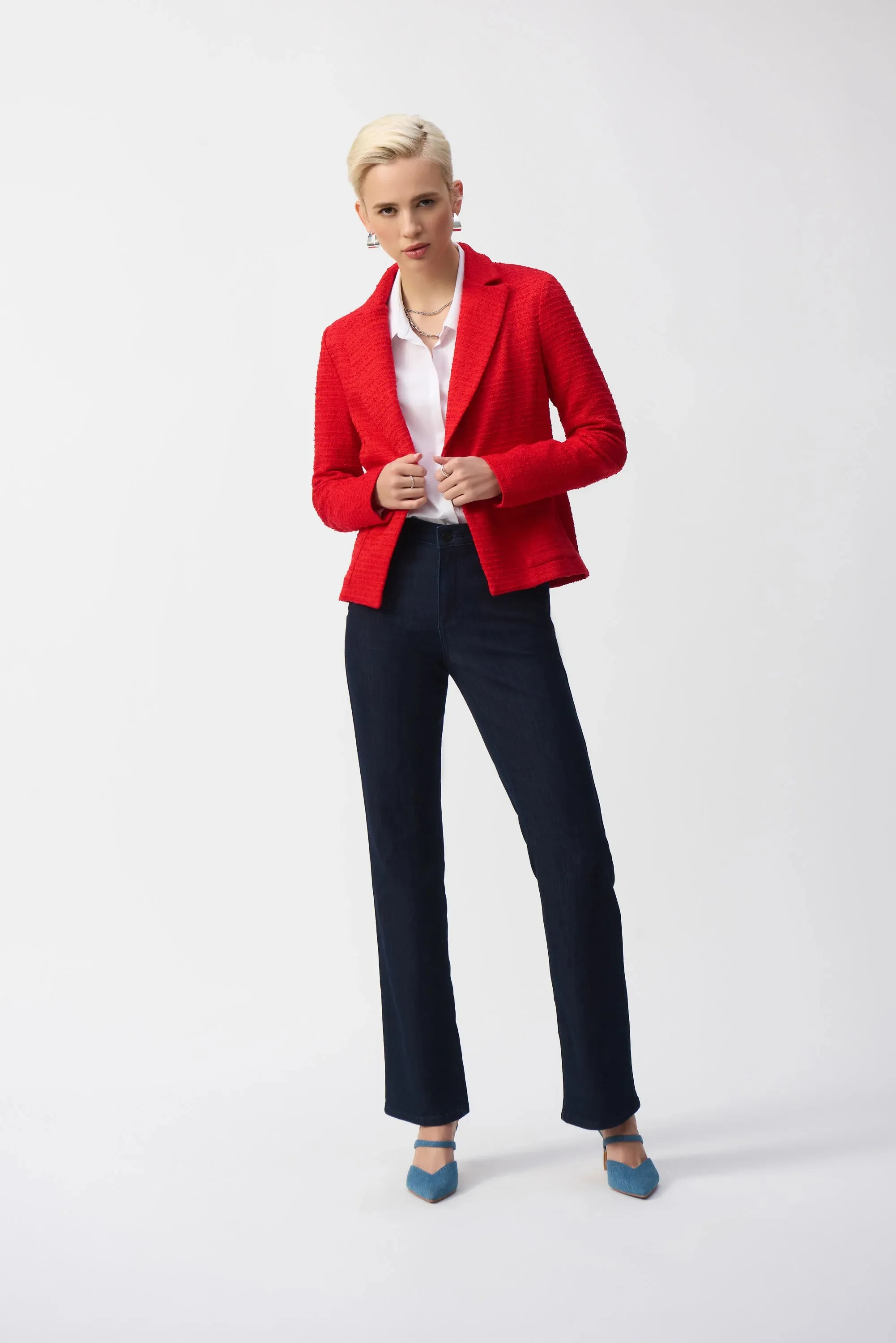 Joseph Ribkoff Radiant Boucl Fitted Blazer