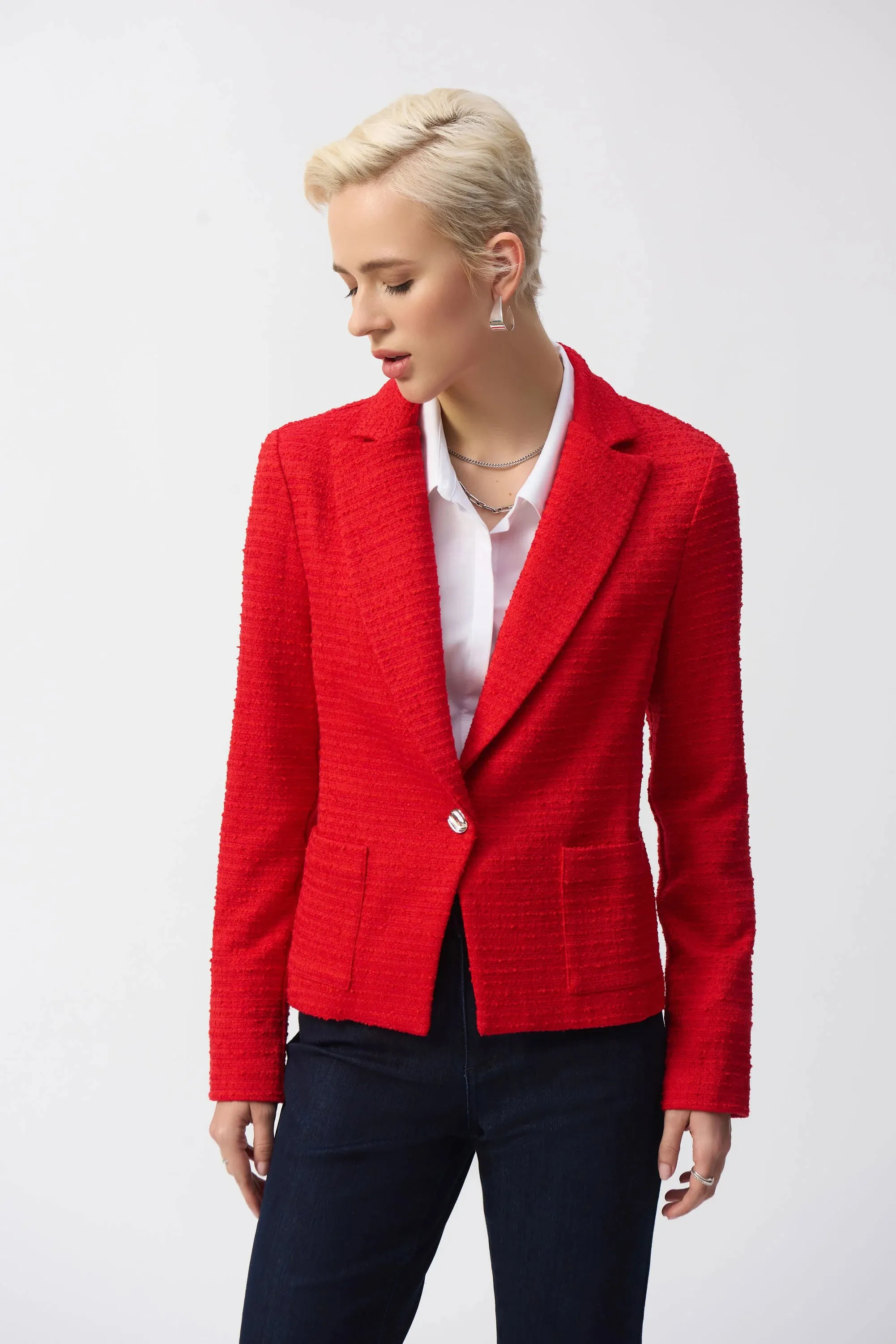 Joseph Ribkoff Radiant Boucl Fitted Blazer
