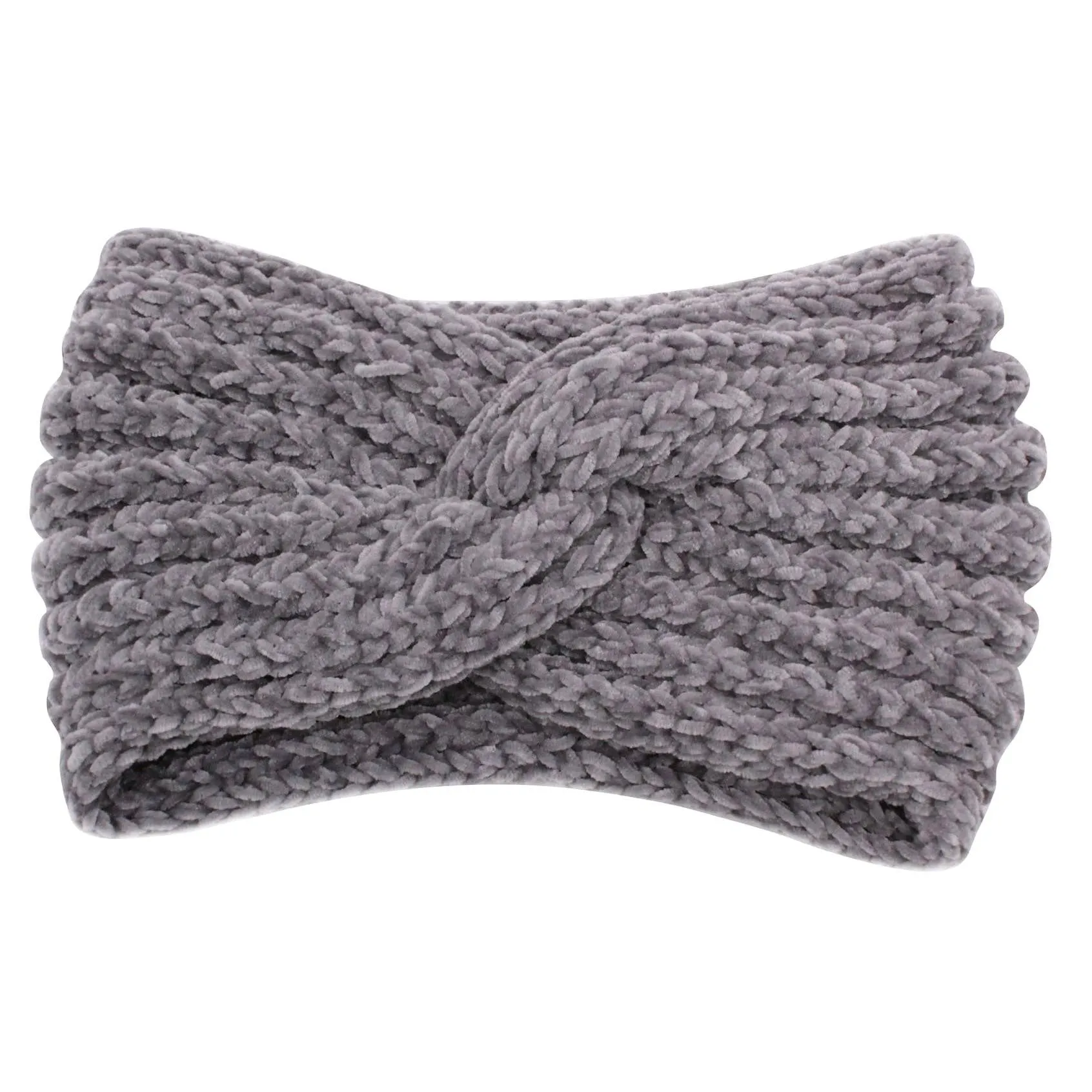 Knitted Bow Crochet Twist Ear Warm turban Headband