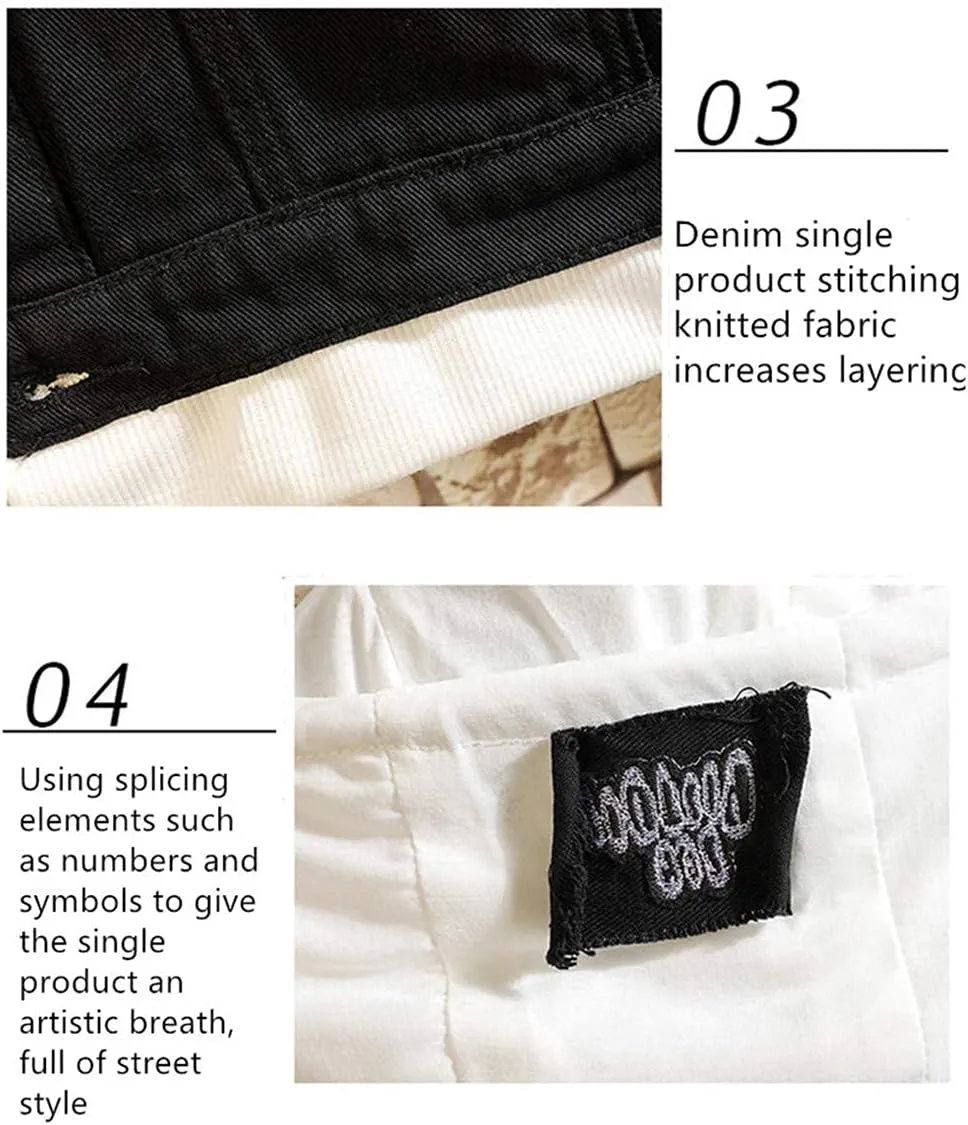 Kvikci Anime Mob Psycho 100 Jeans Jacket Mobu Saiko Hyaku Denim Jacket Hooded Sweatshirt Costume For Women Men