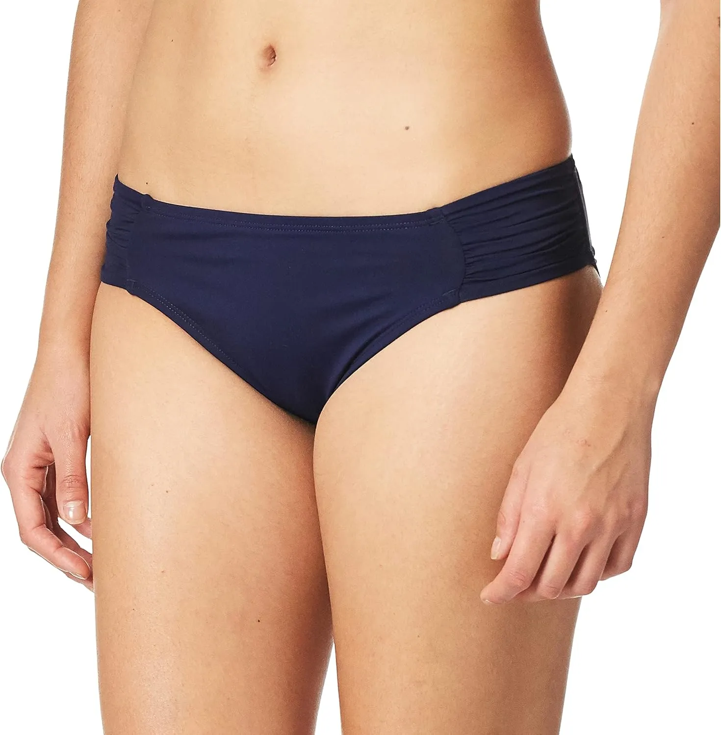La Blanca Women's Standard Island Goddess Side Shirred Hipster Swimsuit Bottom