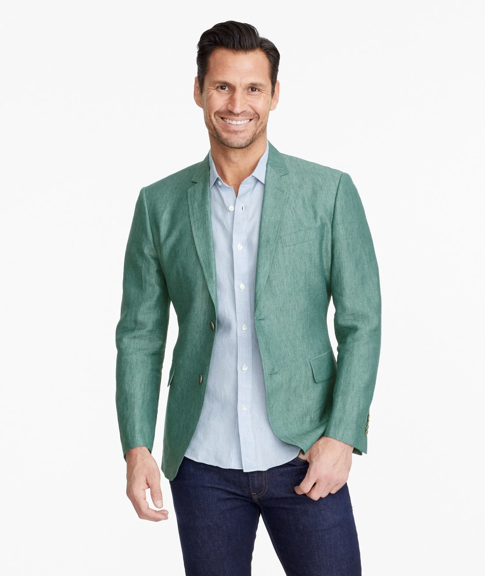 Linen-Silk Evora Sport Coat