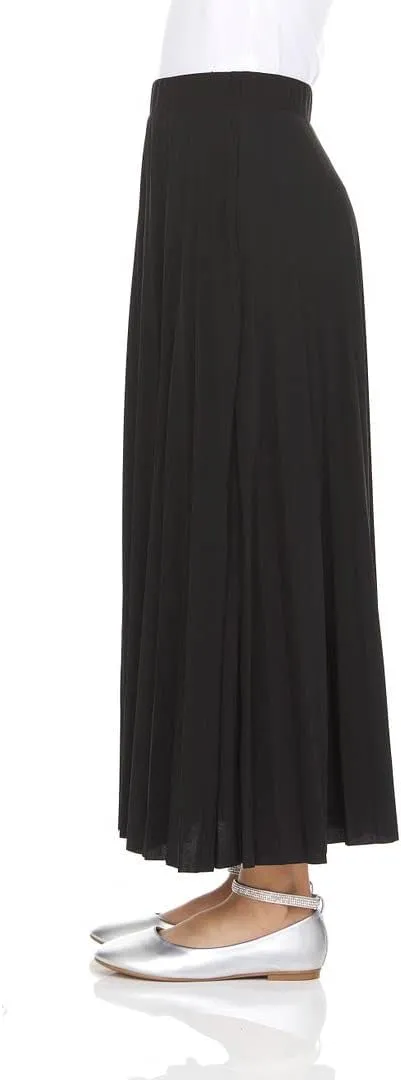 Long Pleated Maxi Skirt BK-8005K