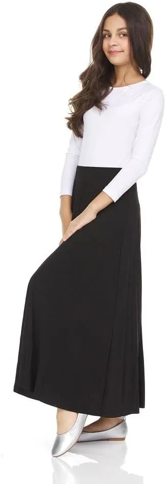 Long Pleated Maxi Skirt BK-8005K