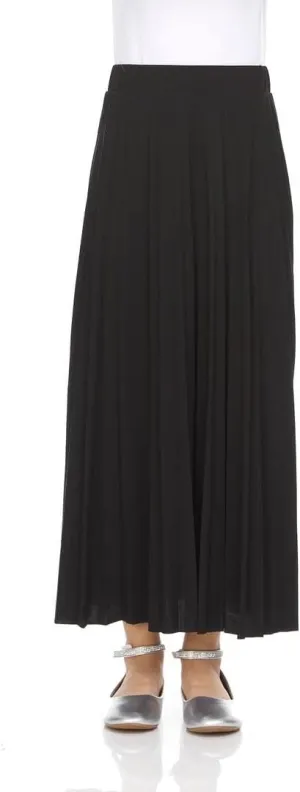 Long Pleated Maxi Skirt BK-8005K