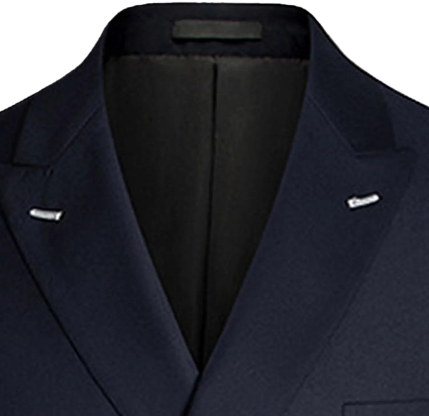 Men's 2 Pieces Suit Slim Fit Double Breasted Suit Jacket Lapel Business Tuxedo Classic (Suit Jacket   Pants)