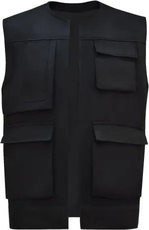 Men's Han Solo Cosplay Costume Han Solo Cosplay Black Vest Shirt Pants Adult Full Set Outfits for Halloween