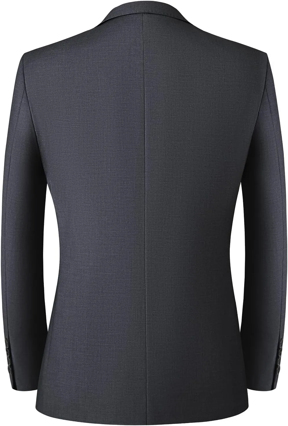 Mens Slim Fit Suit 3-Piece Two-Button Blazer Dress Business Wedding Party Jacket Vest & Pant