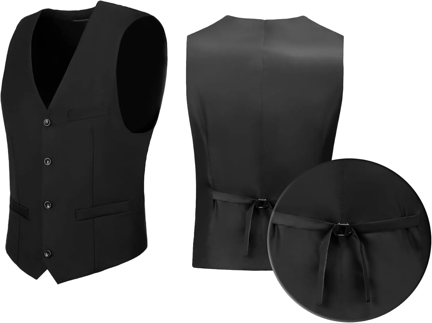Mens Slim Fit Suit Formal 3 Piece Suit Set Double Breasted Suit Men Wedding Prom Tuxedo Blazer Jacket Vest Pants Set