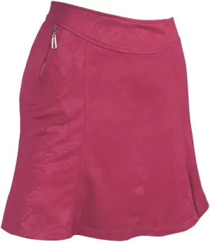 Monterey Club Women's Vintage Fairy Emboss Knit Skort #2949