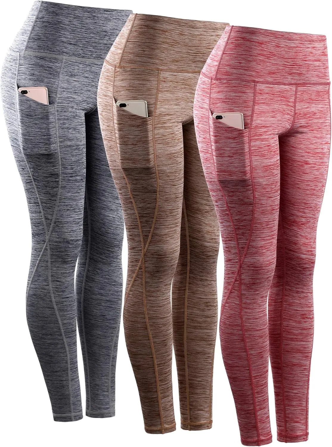NELEUS Women's Yoga Pant Tummy Control High Waist Running Leggings with Pocket
