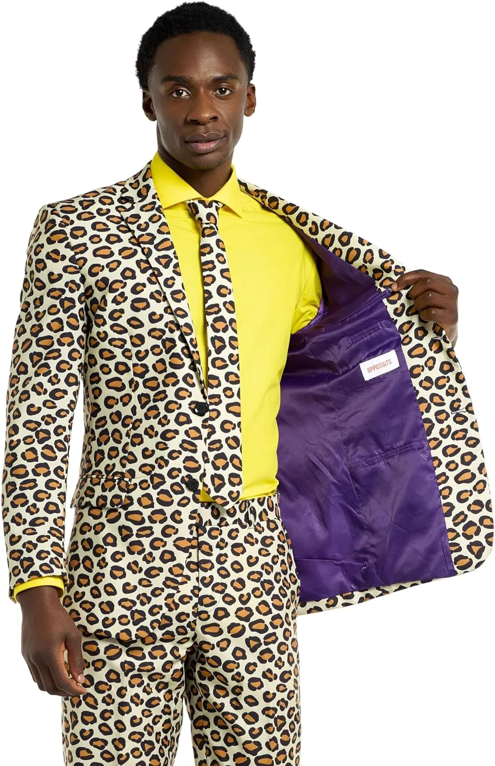 OppoSuits Men's Party Funny Crazy Prom Suit Costume - Jacket, Pants and Tie