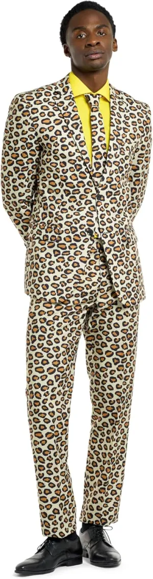 OppoSuits Men's Party Funny Crazy Prom Suit Costume - Jacket, Pants and Tie