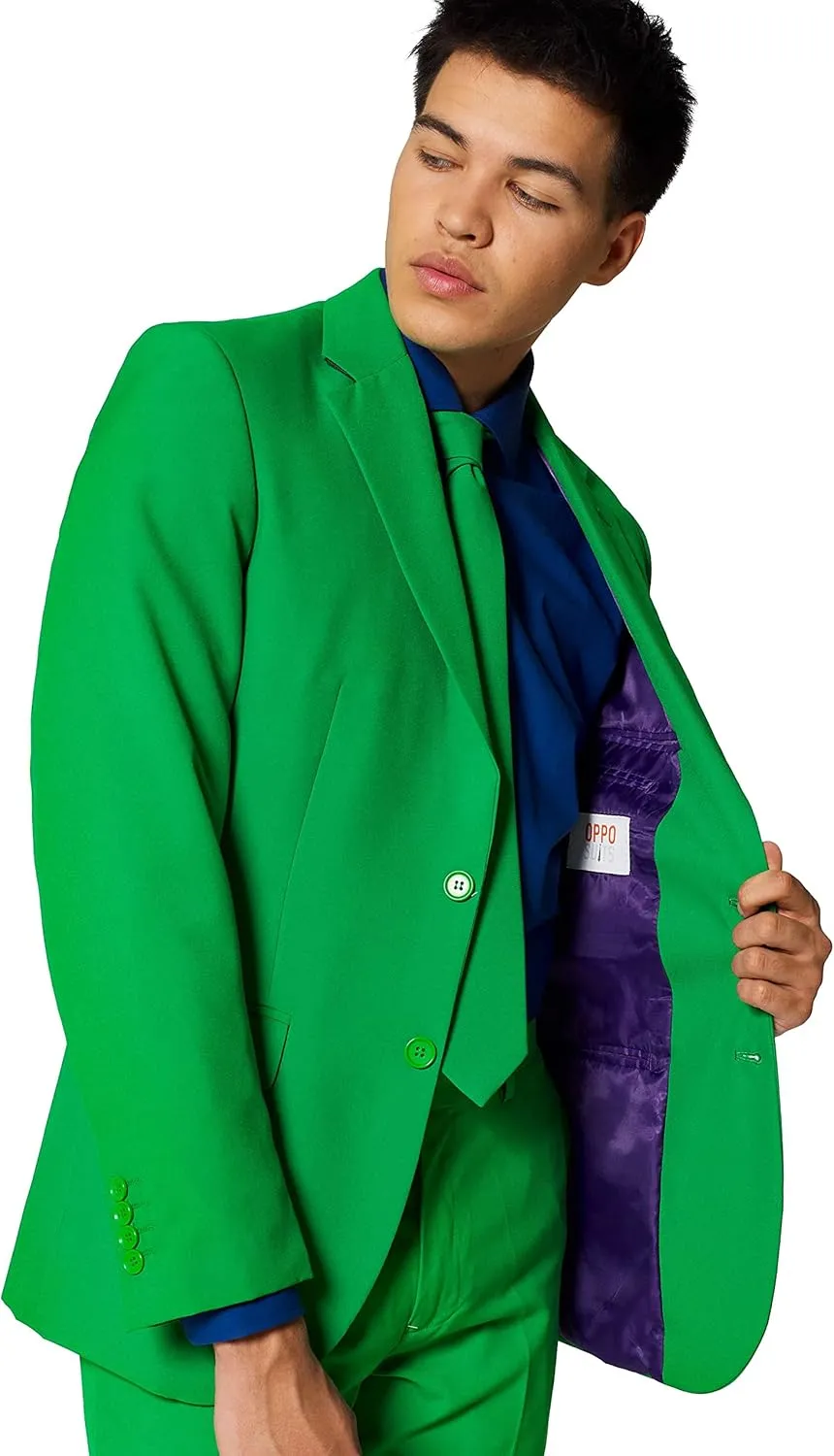 OppoSuits Solid Color Party Suits - Colorful Outfits for Prom, Weddings, Bachelor Parties - Comes With Blazer, Pants & Tie
