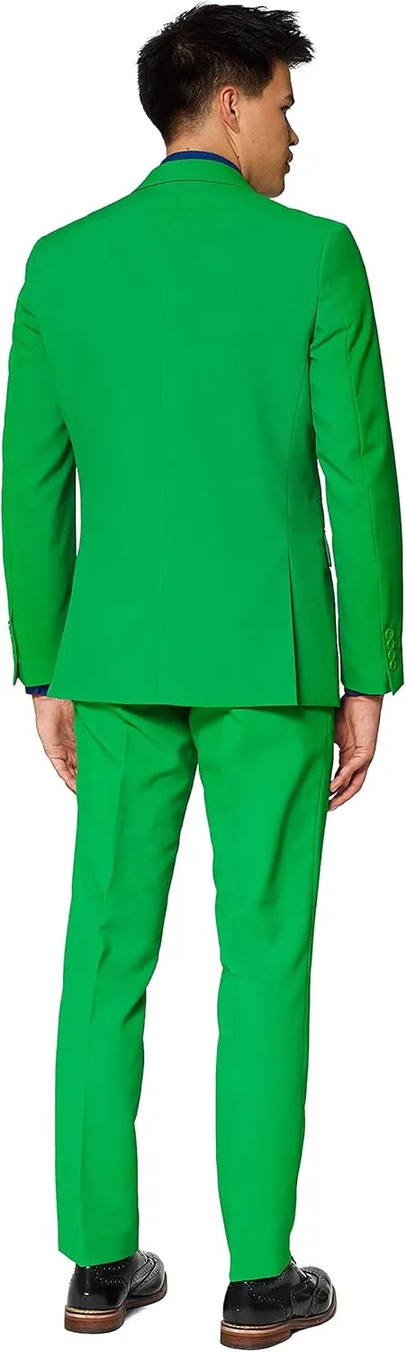 OppoSuits Solid Color Party Suits - Colorful Outfits for Prom, Weddings, Bachelor Parties - Comes With Blazer, Pants & Tie
