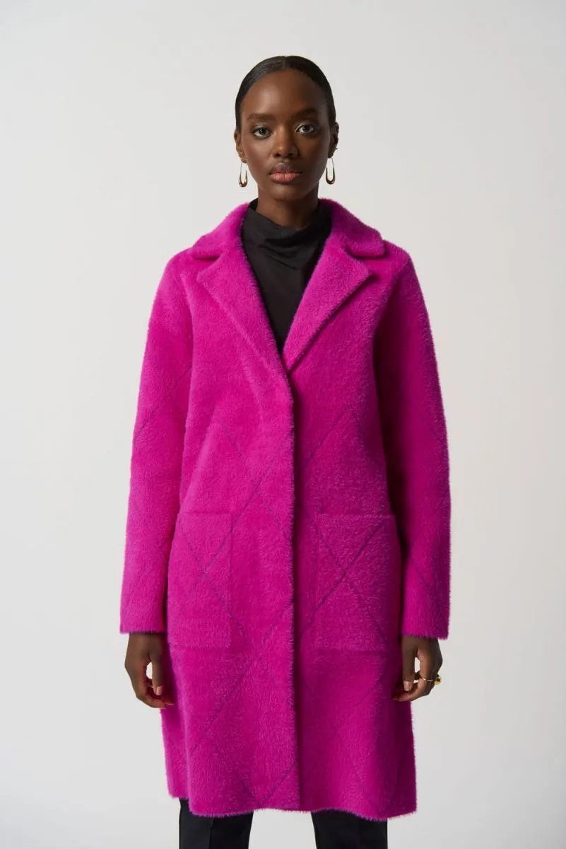 Opulence Notched Collar Coat Style