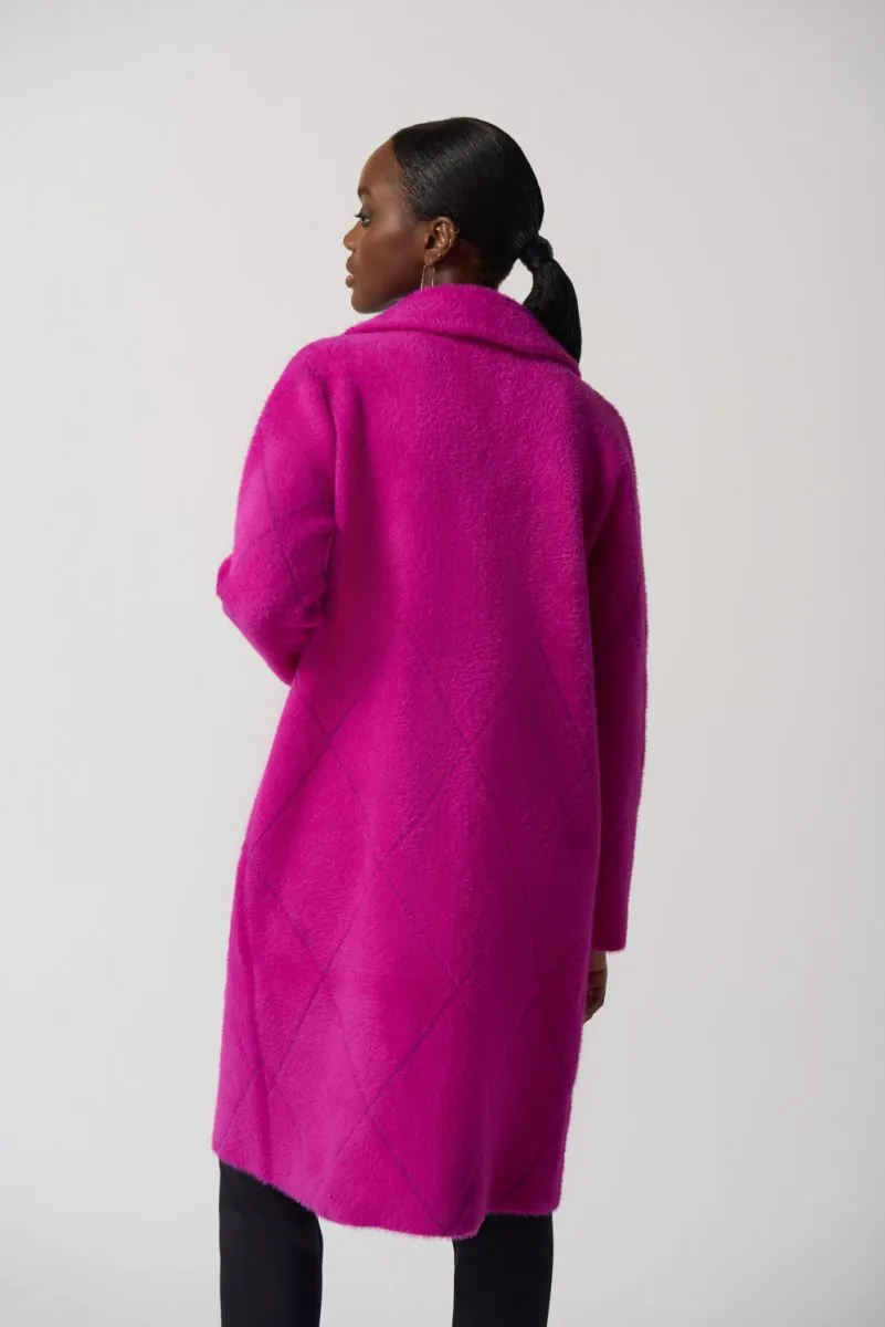 Opulence Notched Collar Coat Style