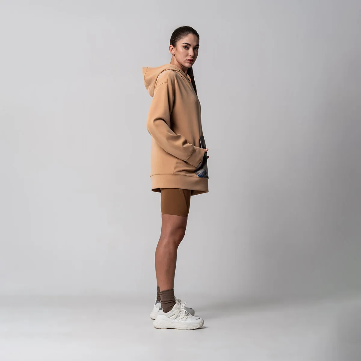 Oversize Everyday Wears flocking print Hoodies Pattern pocket for Unisex
