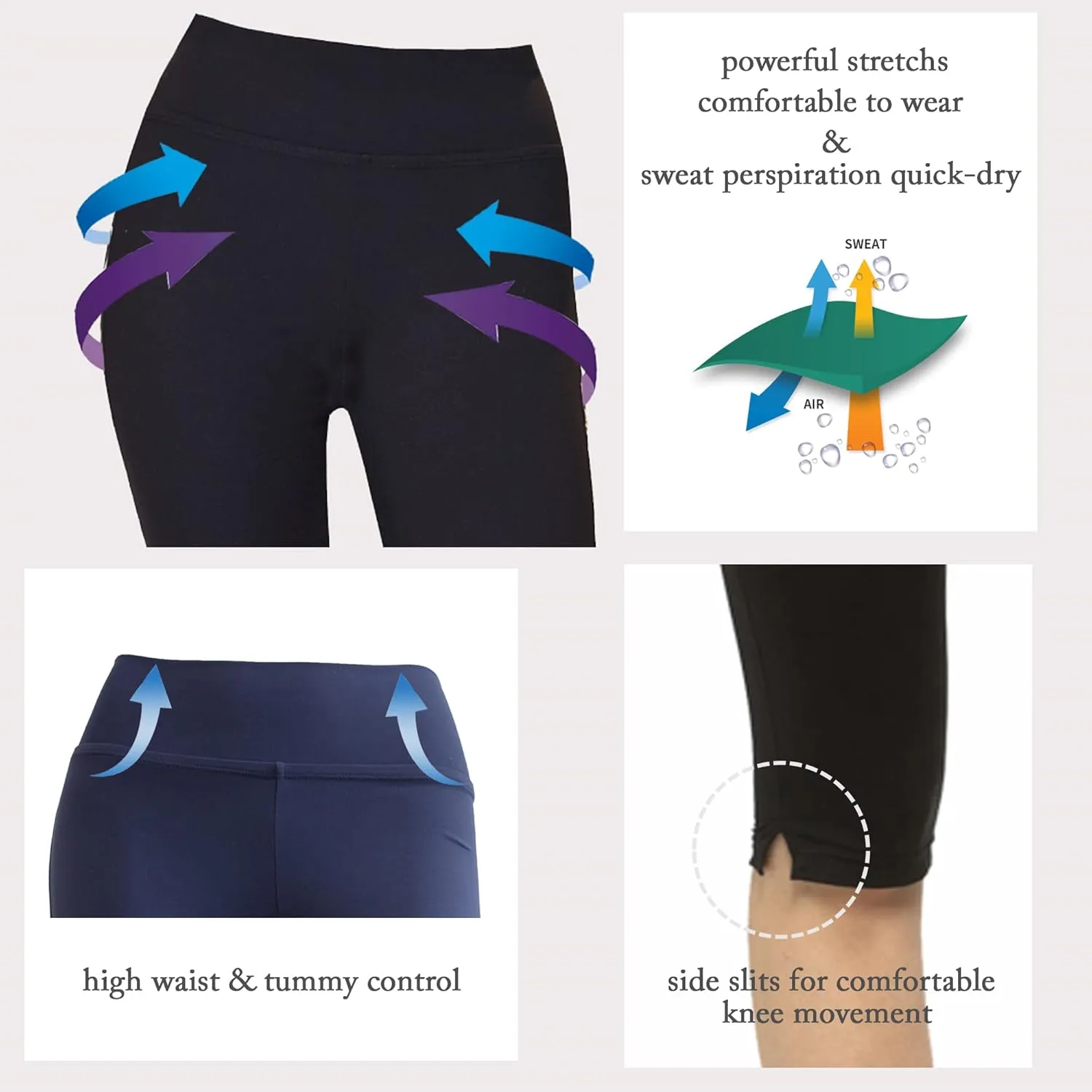 Private Island Women UPF 50  Beach Board Shorts Pants Swimsuit Bathing Swim Rash Guard Yoga Bottom (RSP)