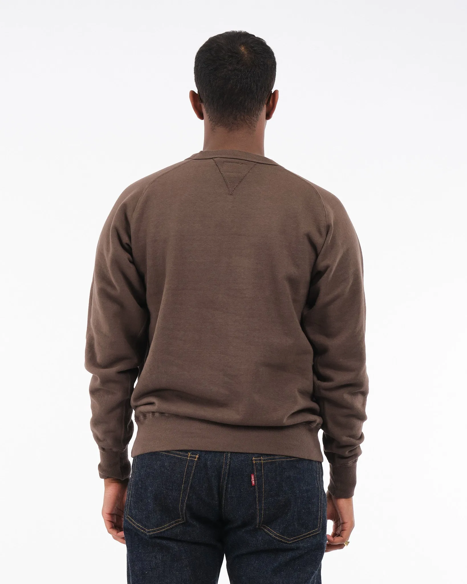 Puamana Crew Neck Sweatshirt TURKISH COFFEE