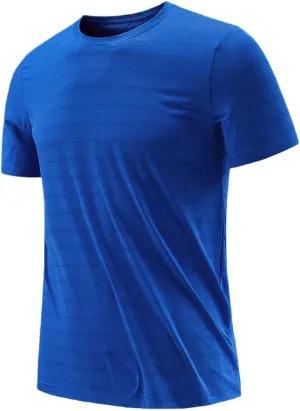 Quick Dry Sports T Shirt Men's Short Sleeve Summer Casual Mesh Cotton Plus Size Gym T Shirt Clothes