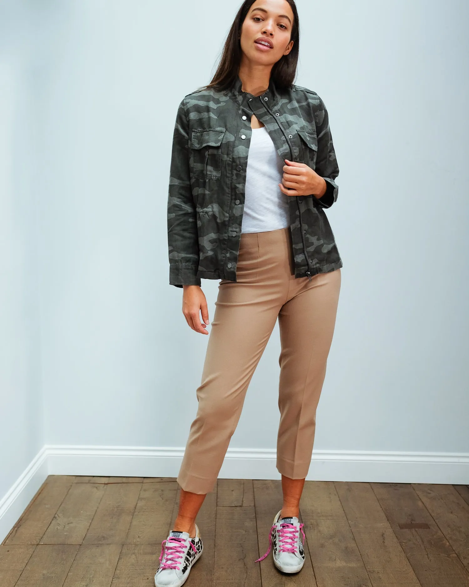 RAILS Trey jacket in charcoal camo
