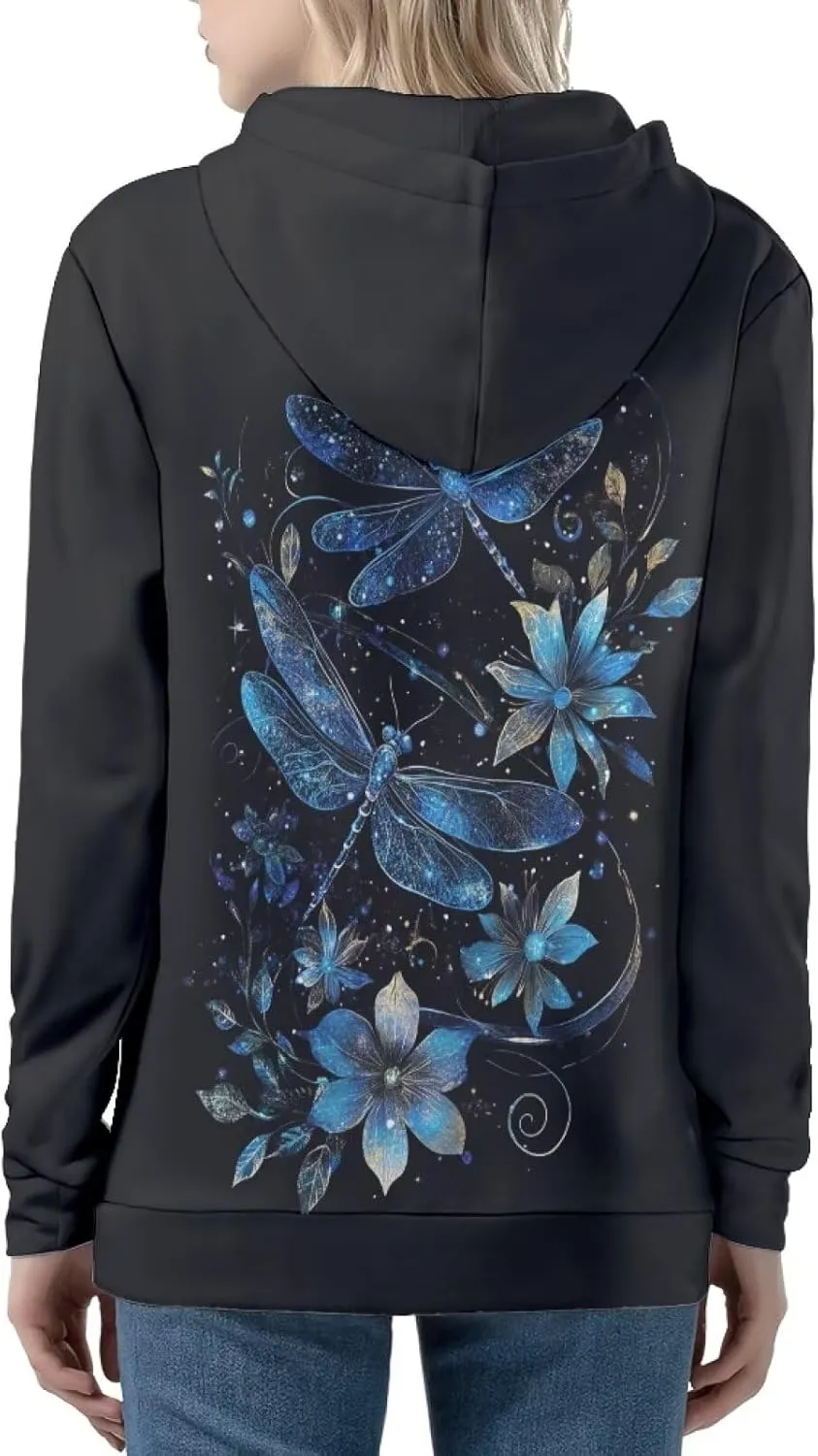 Showudesigns Zip Up Women's Hoodies & Sweatshirts XS-5XL