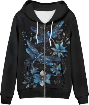 Showudesigns Zip Up Women's Hoodies & Sweatshirts XS-5XL
