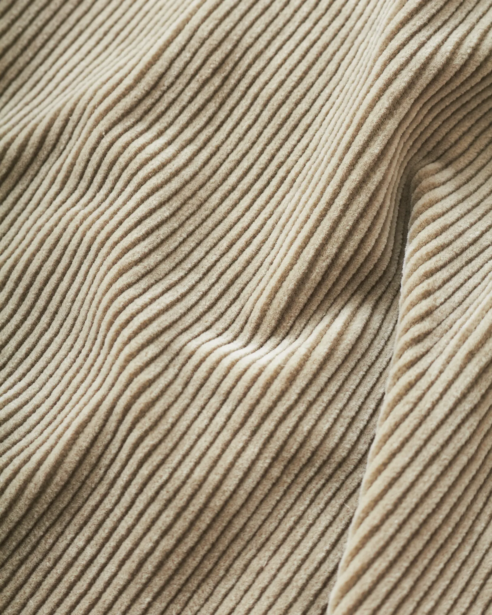 Sugar Cane & Co 9W Corduroy Heavy Flannel Lined Jacket Beige