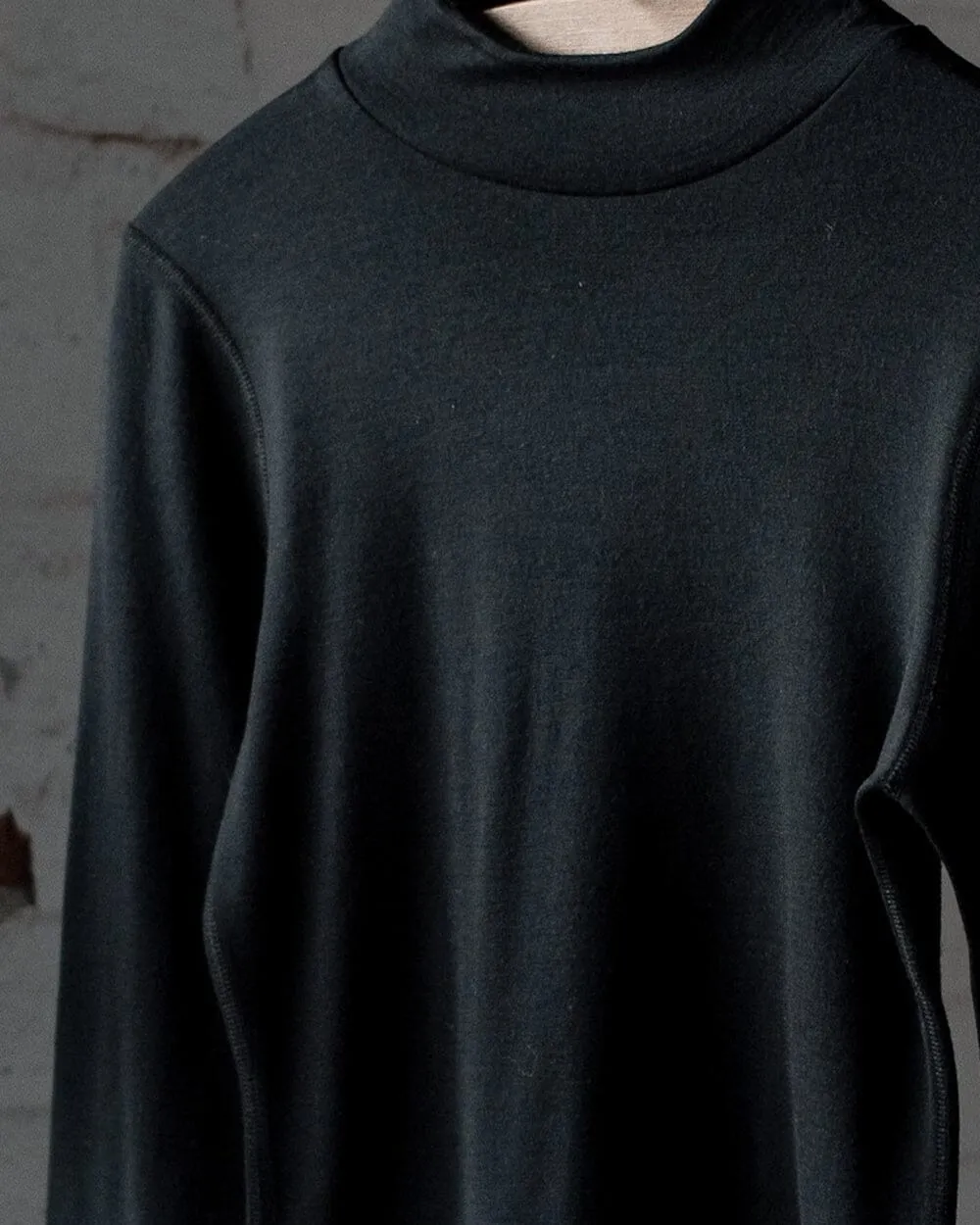 The 195 Merino Fitted Mockneck
