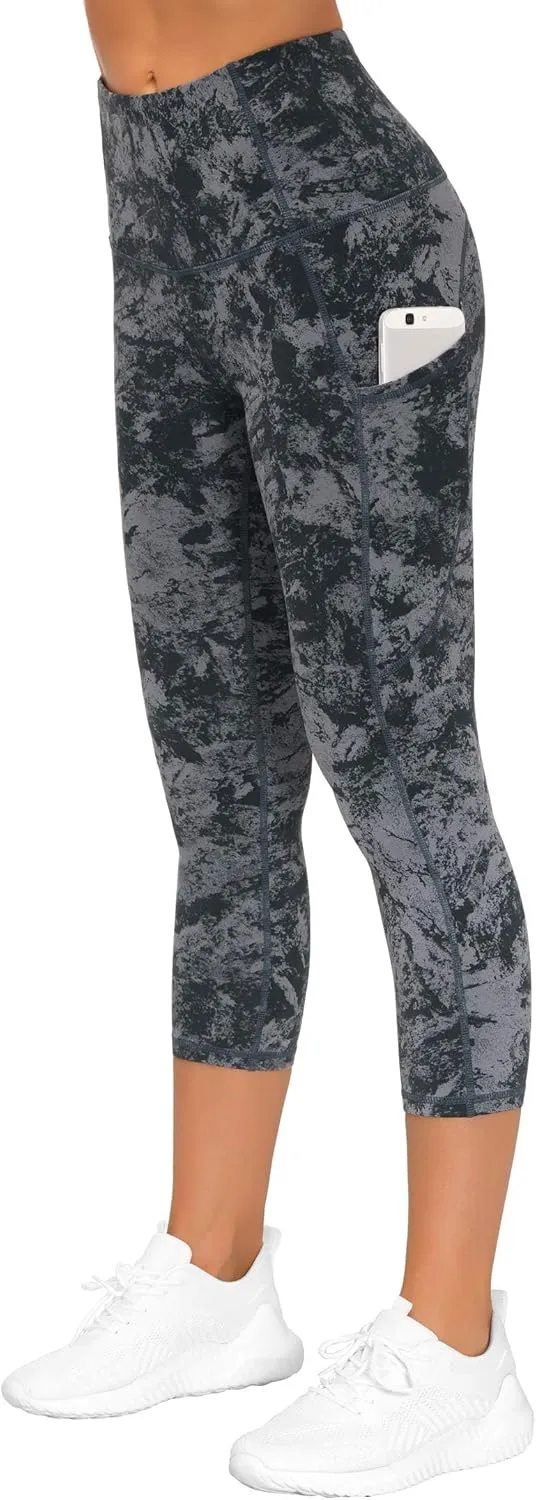THE GYM PEOPLE Womens' Yoga Pants High Waist with Pocket Tummy Control