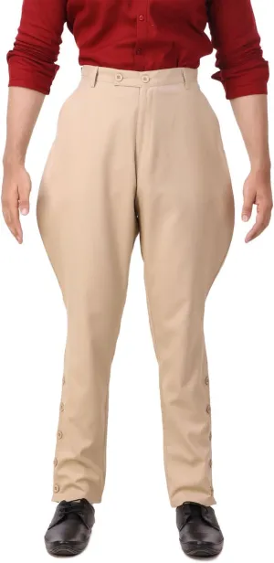 ThePirateDressing Steampunk Victorian Cosplay Costume Mens Archibald Jodhpur Pants Trousers C1326