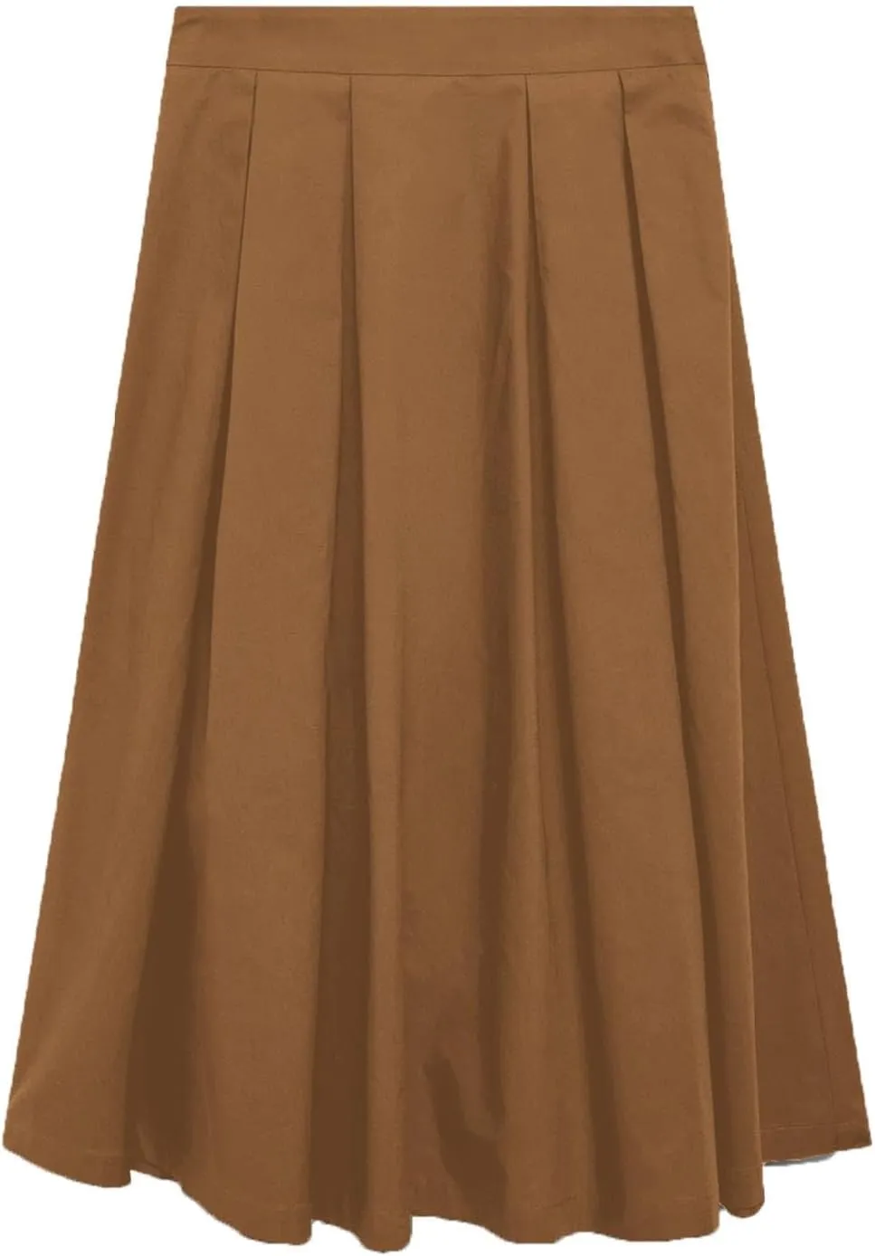 Women's A-Line Pleated High Waist Maxi Skirt Flowy Swing Elegant Dressy Casual Work Long Skirts