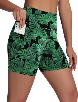 Women's High Waisted Long Swim Shorts - 5''/7''/9''/12" Tummy Control Swim Board Capris Bottoms Swimwear with Liner