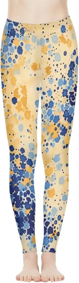 Womens Yoga Pants Full Length High Waist Sports Tights Trousers Stretch Workout Leggings